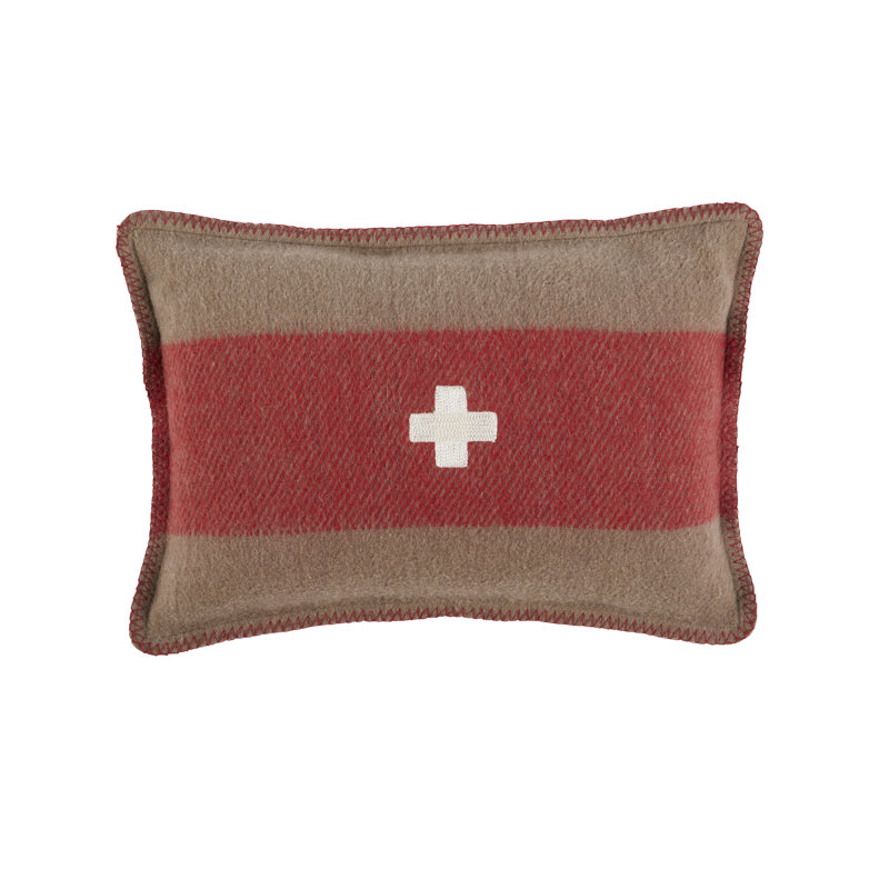 Swiss army blanket pillow hotsell